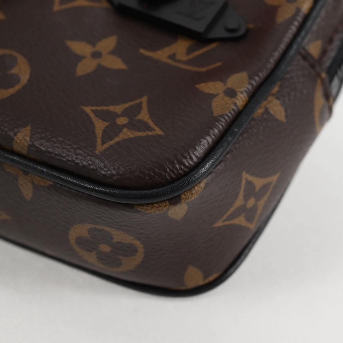 Louis Vuitton Pochette Volga, Brown, Canvas, clutch
