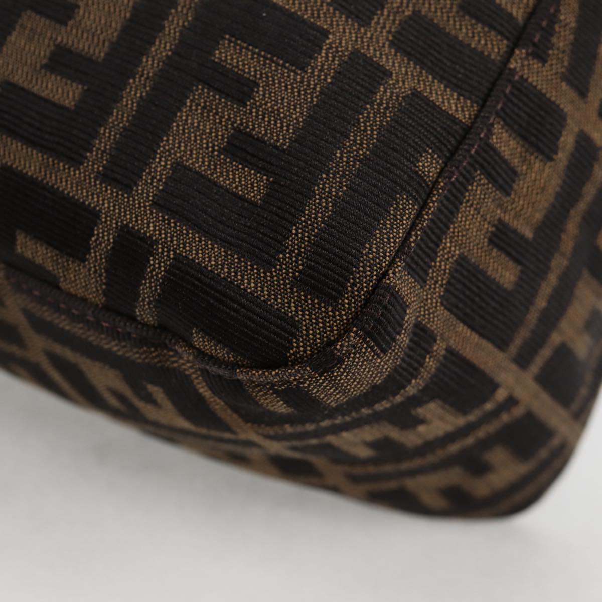 Fendi Mamma Baguette, Black, Canvas, shoulder