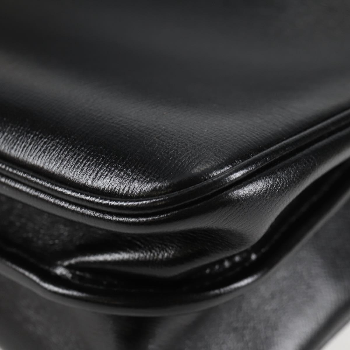 Gucci Marina, Black, Leather, shoulder