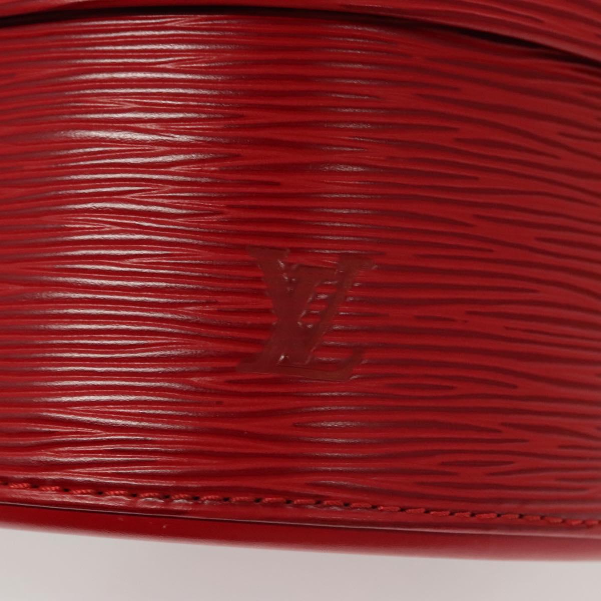 Louis Vuitton Vanity, Red, Leather, handbag