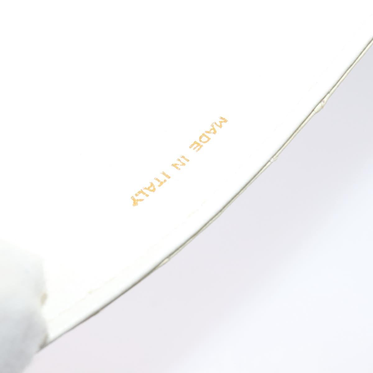 Chanel Camera, White, Leather, clutch