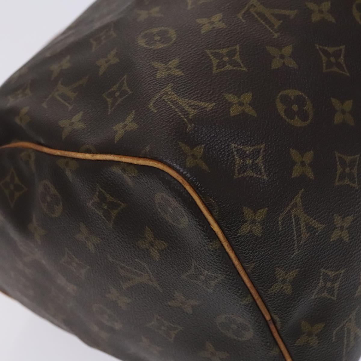 Louis Vuitton Keepall 45, Brown, Canvas, travel