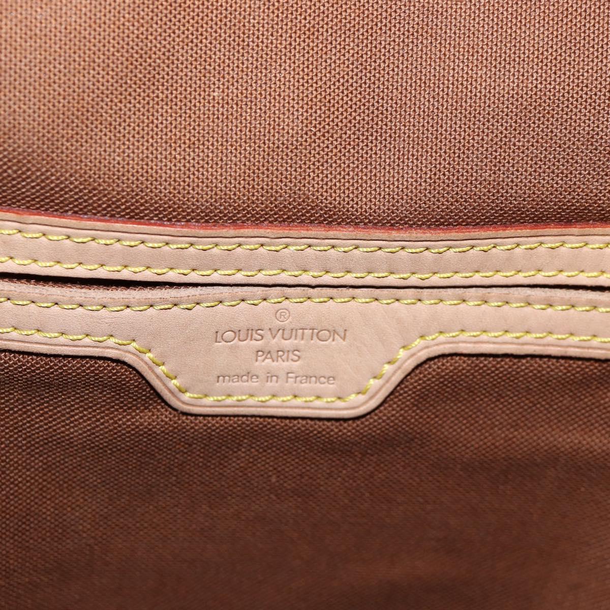 Louis Vuitton Montsouris GM, Brown, Canvas, backpack