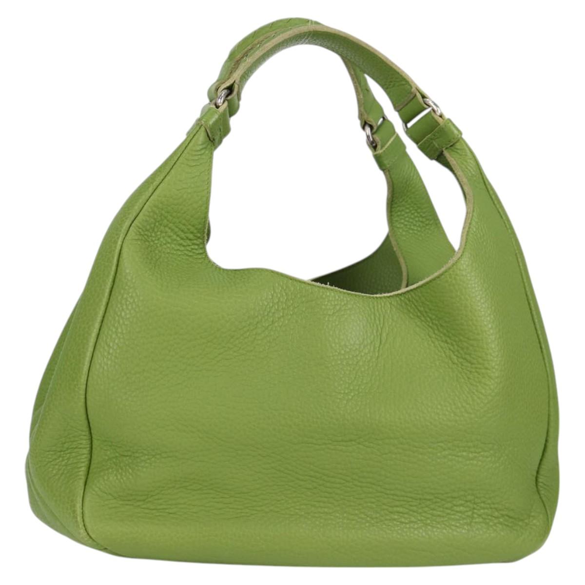 Bottega Veneta, Green, Leather, shoulder