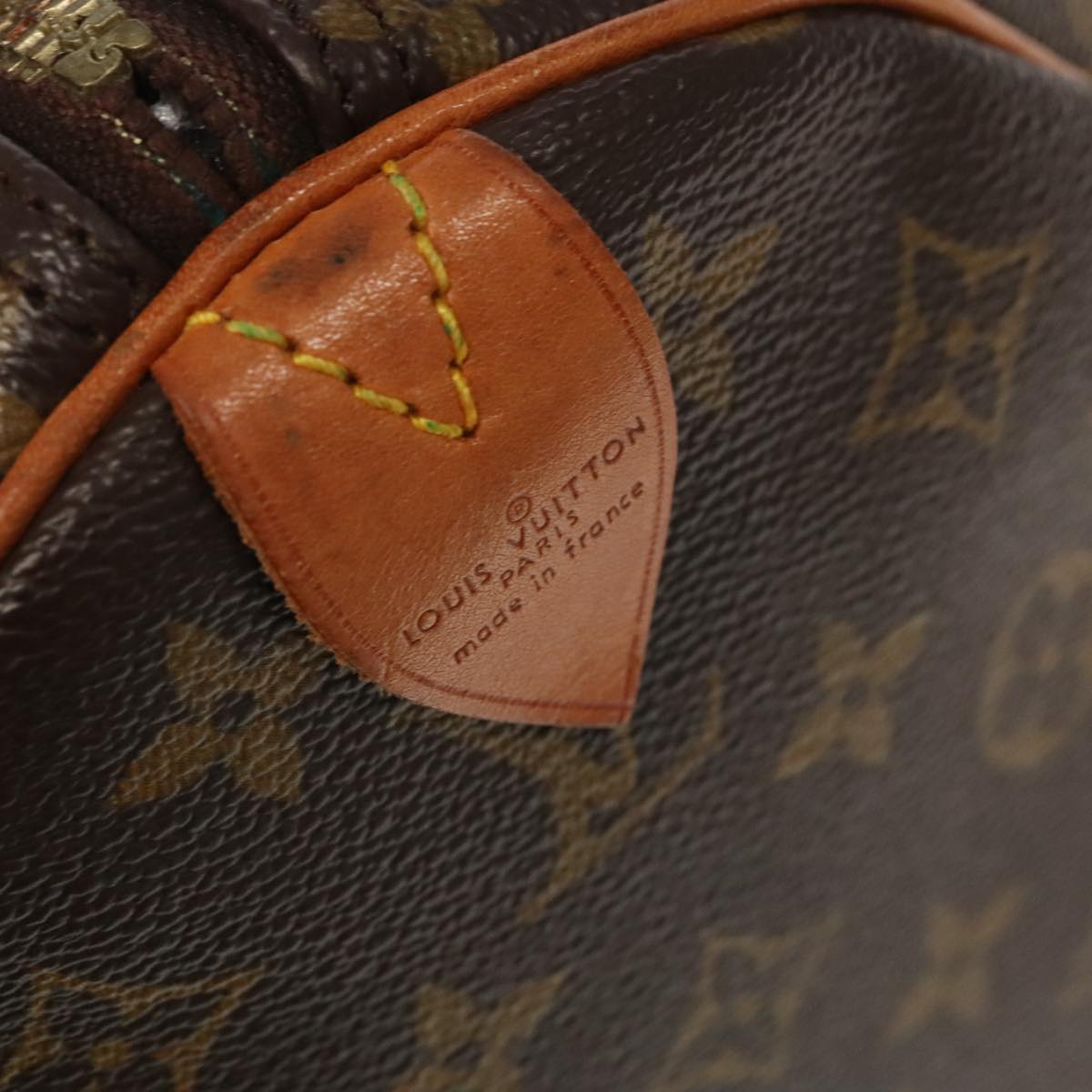 Louis Vuitton Keepall 60, Brown, Canvas, travel