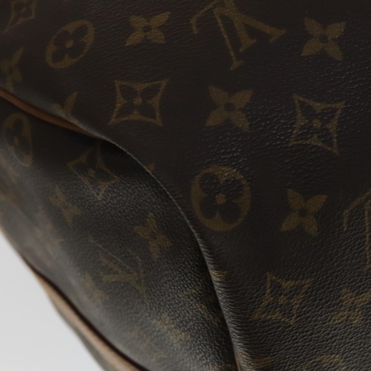 Louis Vuitton Keepall Bandoulière 60, Brown, Canvas, travel