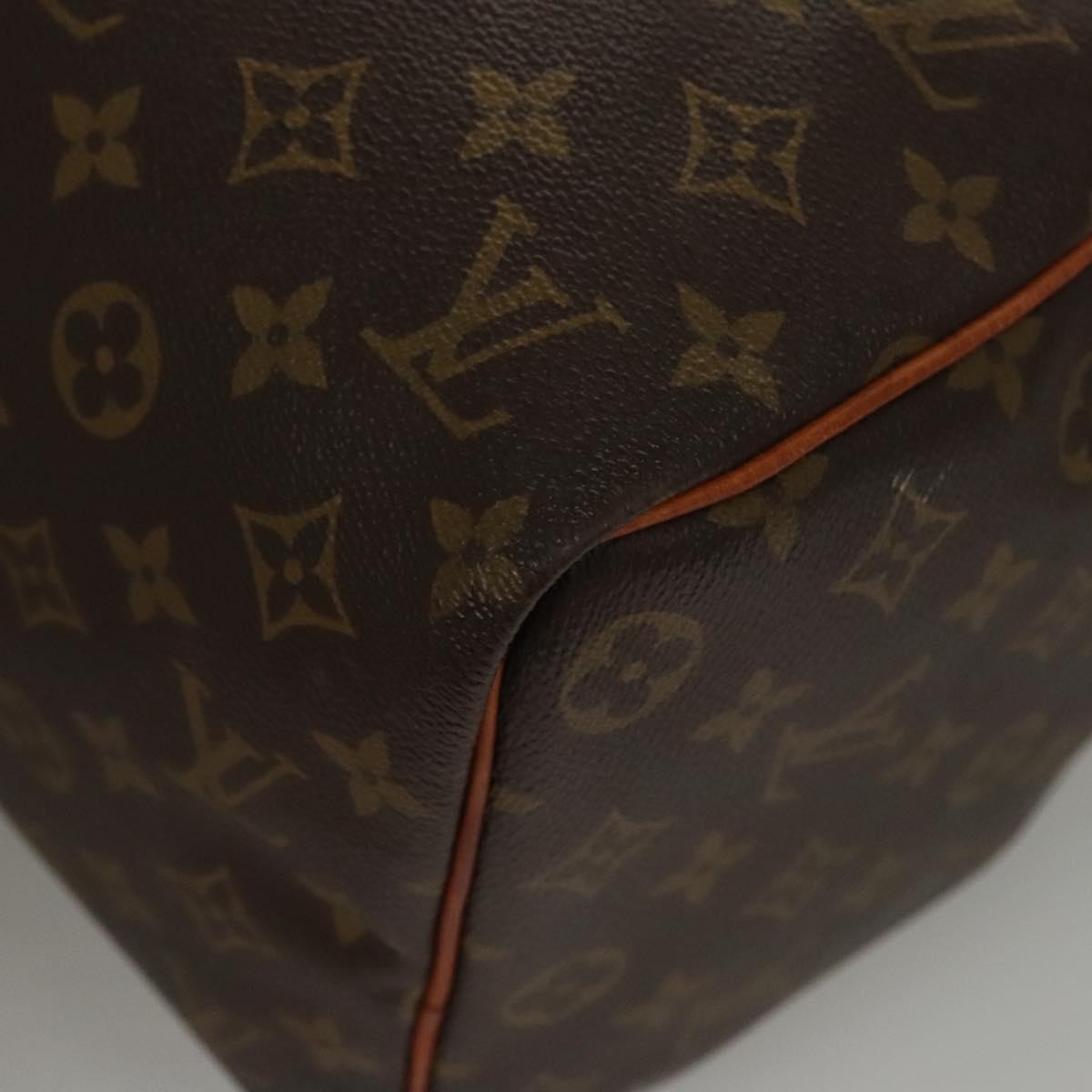 Louis Vuitton Keepall 45, Brown, Canvas, travel