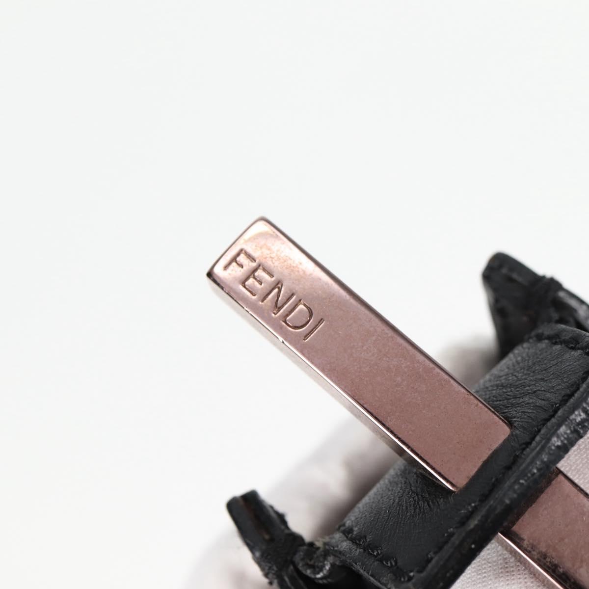 Fendi, Black, Canvas, shoulder