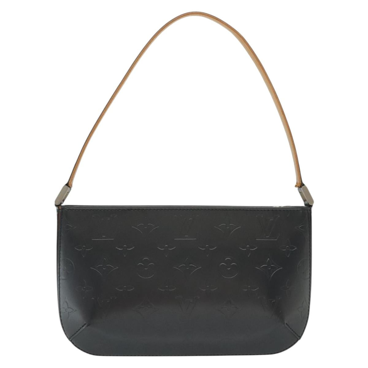 Louis Vuitton Fowler, Navy, Leather, clutch
