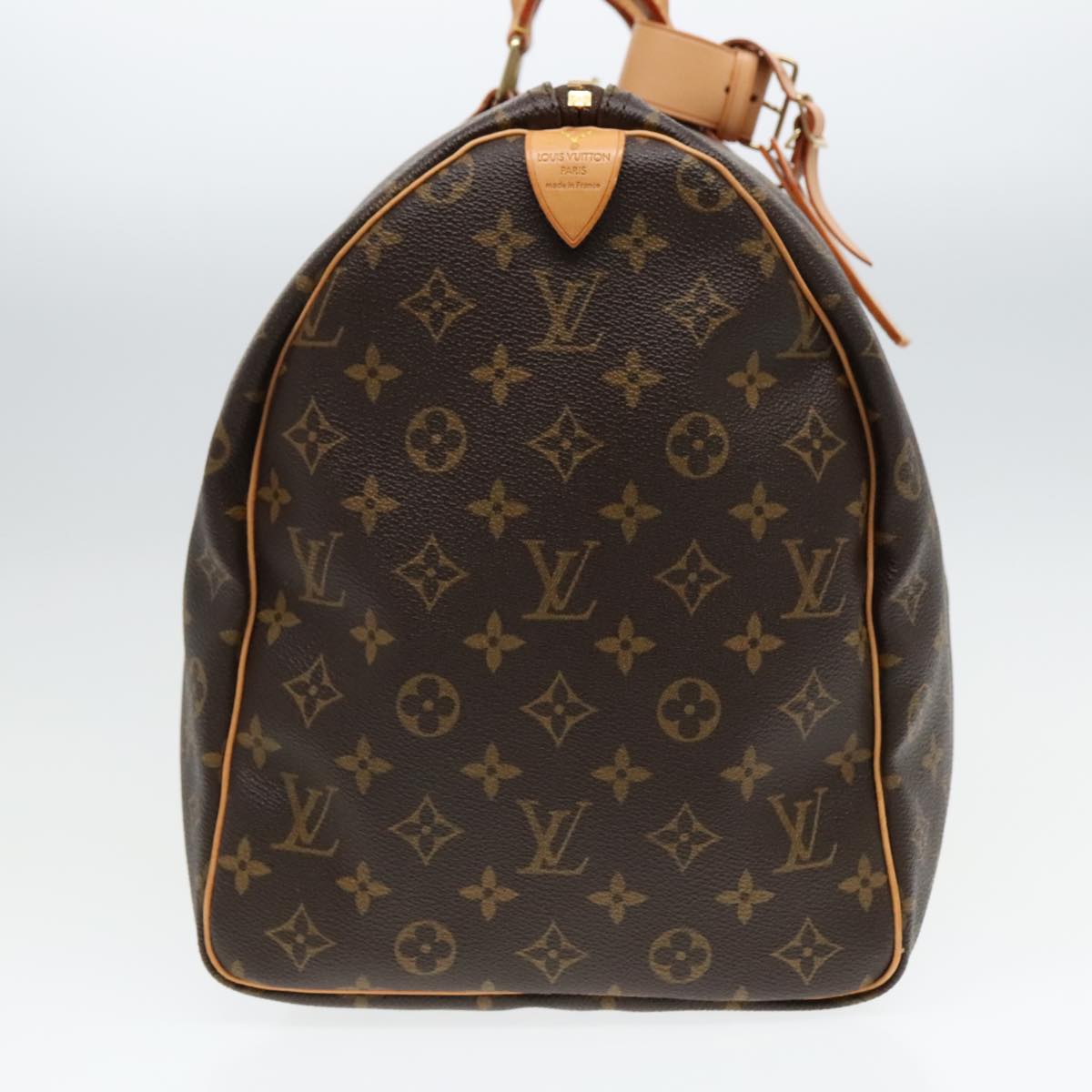 Louis Vuitton Keepall 50, Brown, Canvas, travel
