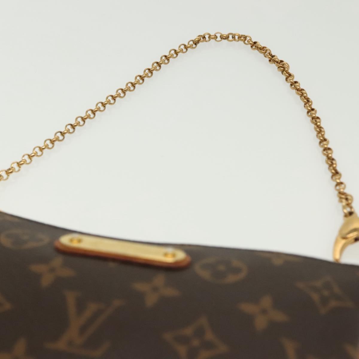 Louis Vuitton Milla, Brown, Canvas, clutch