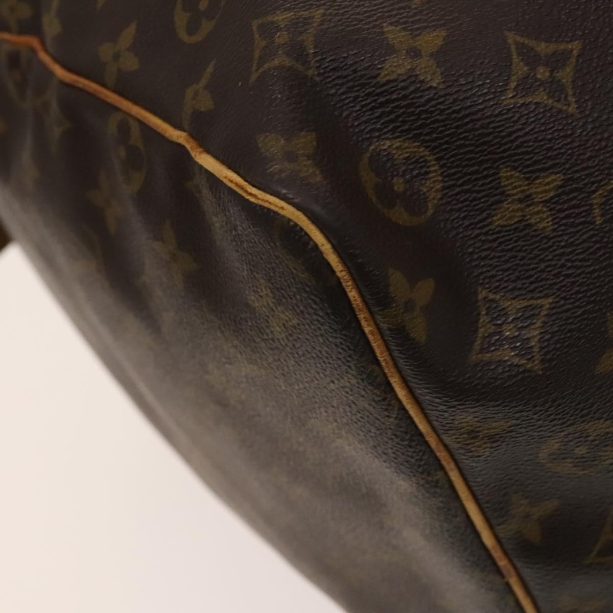 Louis Vuitton Keepall 60, Brown, Canvas, travel