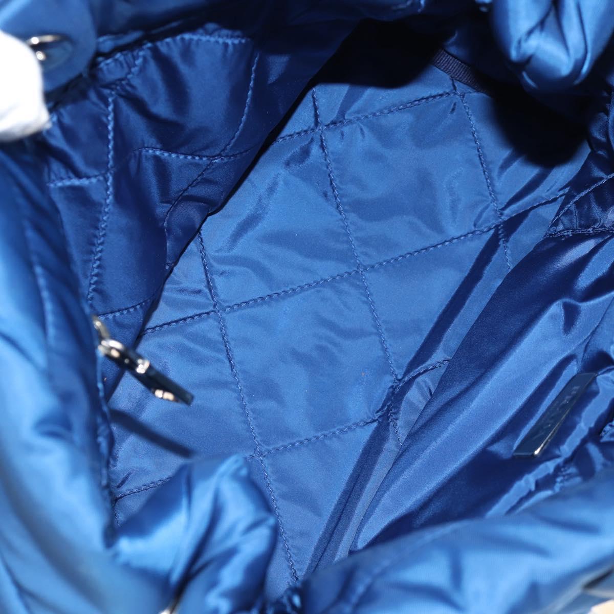 Prada Re-Nylon, Blue, NYLON, handbag