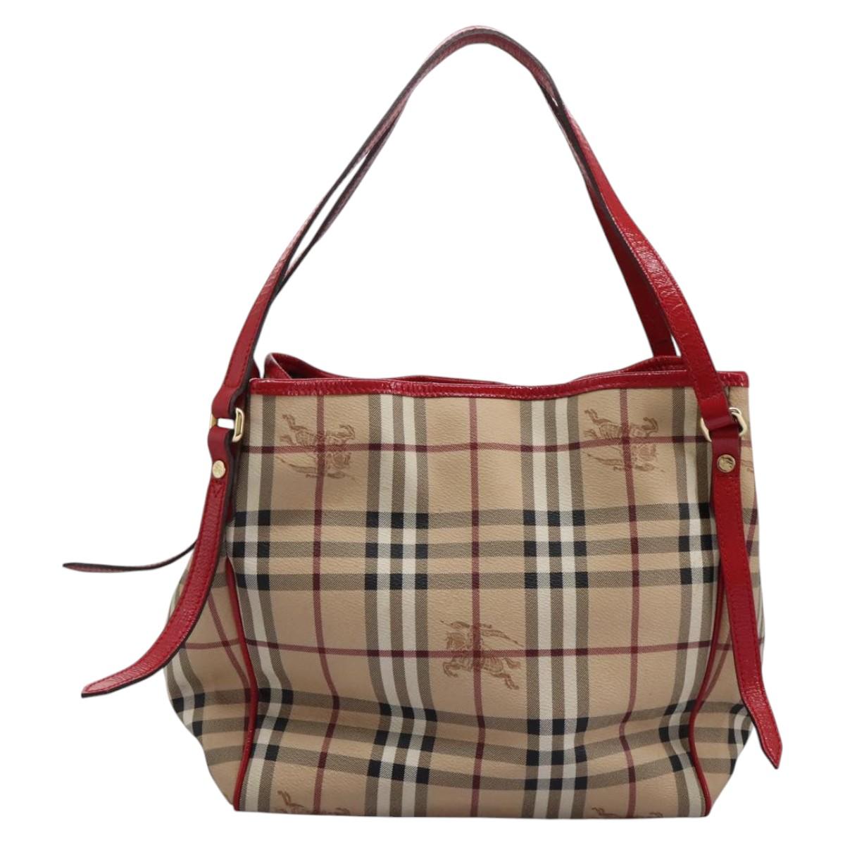 Burberry Nova Check, Beige, Canvas, shoulder