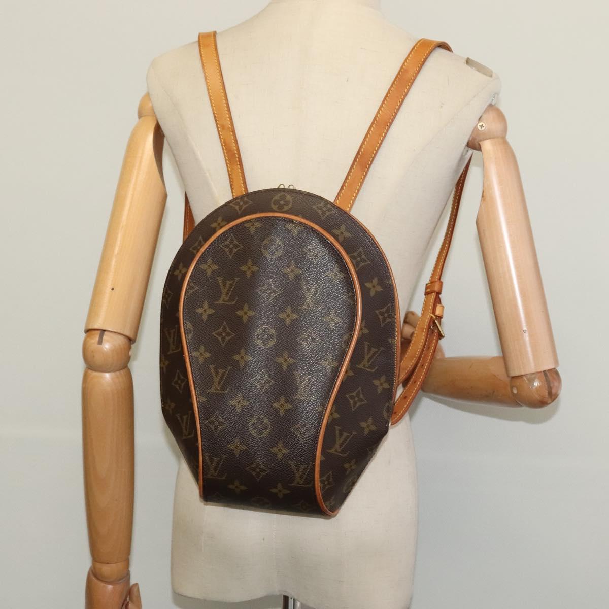 Louis Vuitton Ellipse, Brown, Canvas, backpack