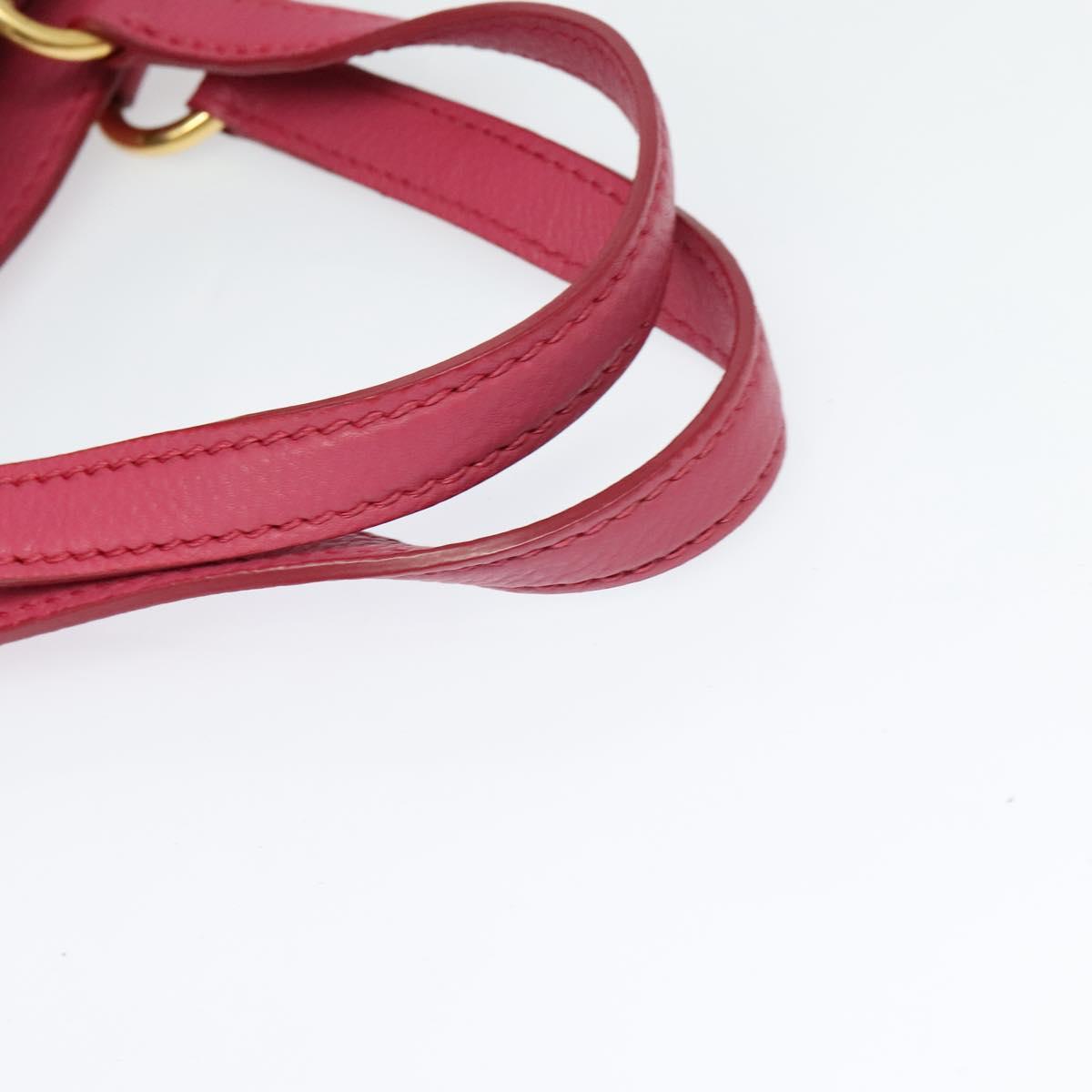 Miu Miu Vitello, Pink, Leather, handbag