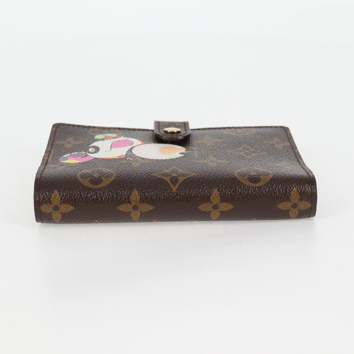 Louis Vuitton Agenda PM, Brown, Canvas, wallet