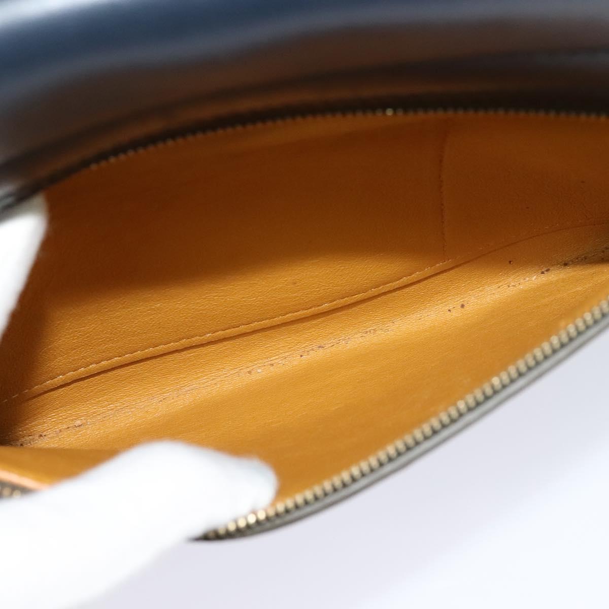 Céline Trapèze, Black, Leather, tote
