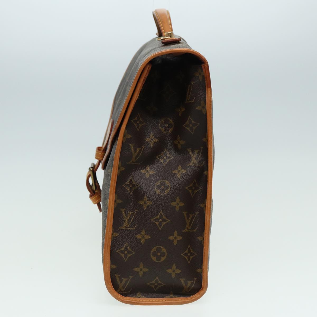 Louis Vuitton Beverly, Brown, Canvas, handbag