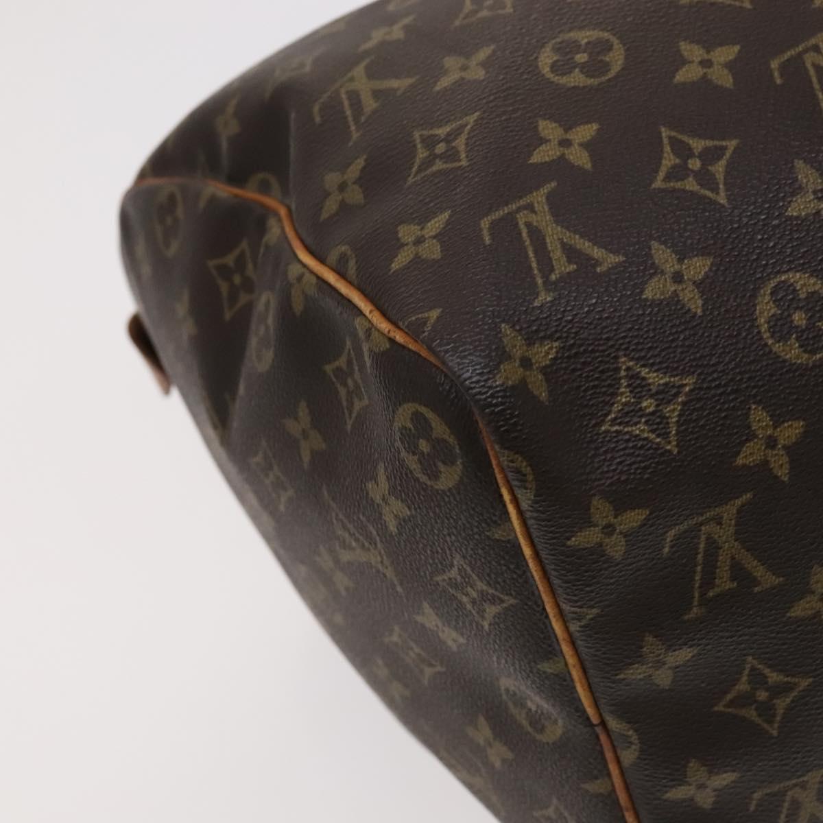 Louis Vuitton Keepall 45, Brown, Canvas, travel