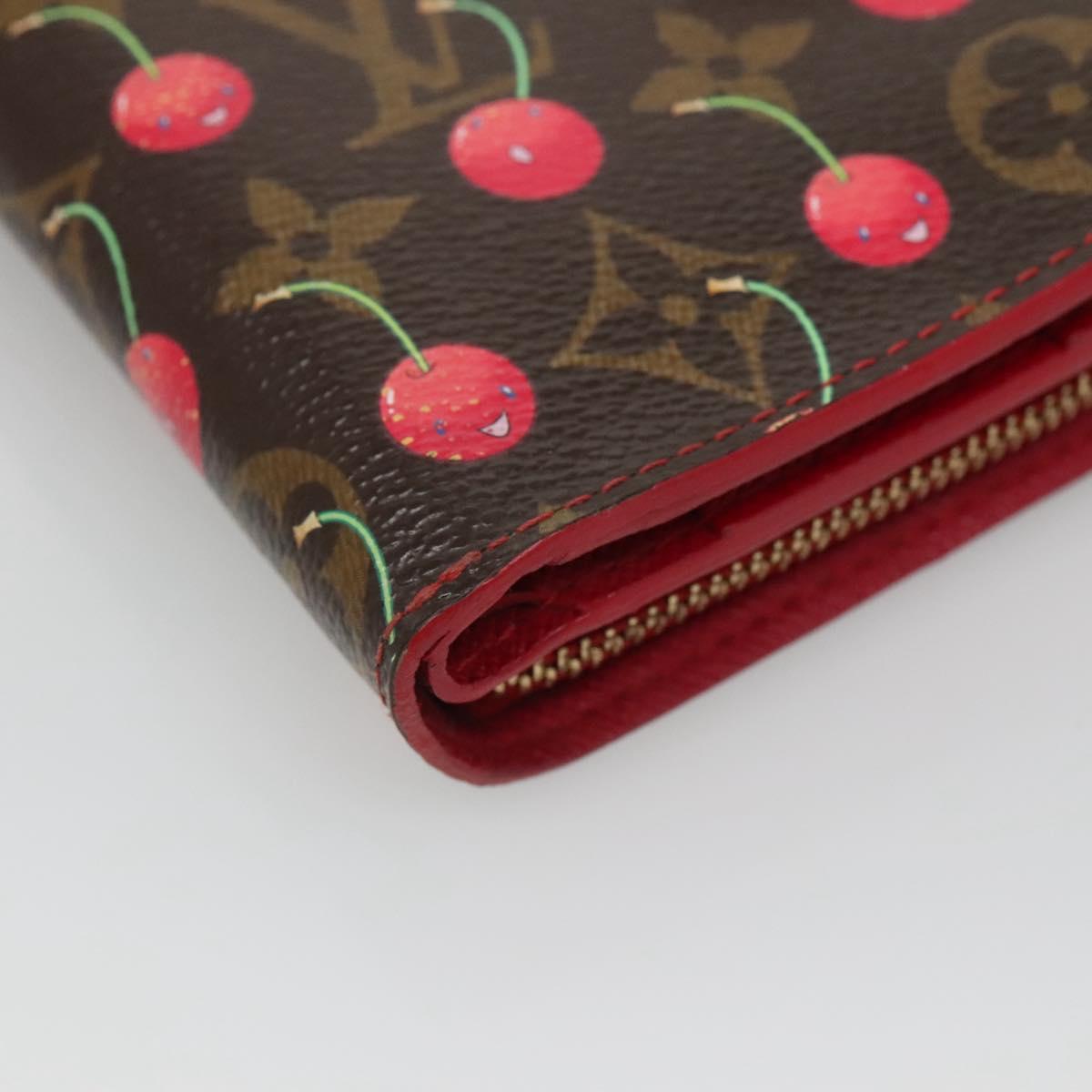 Louis Vuitton Compact zip, Brown, Canvas, wallet