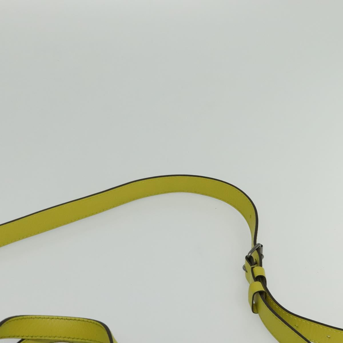 Louis Vuitton Tadao, Yellow, Leather, handbag