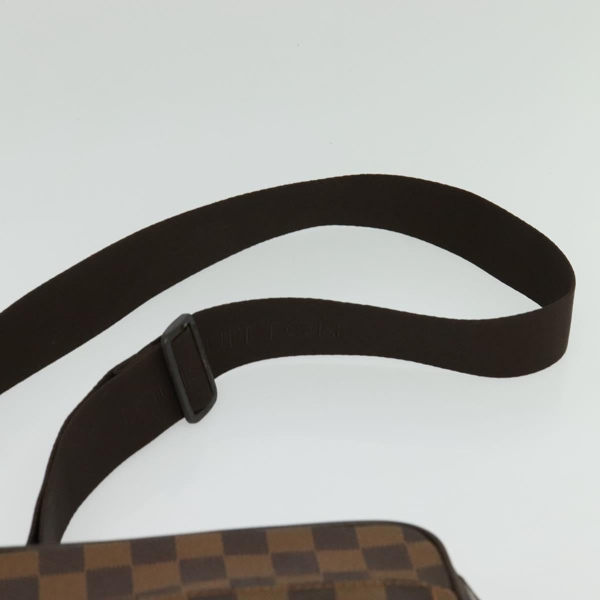 Louis Vuitton Olav, Brown, Canvas, shoulder