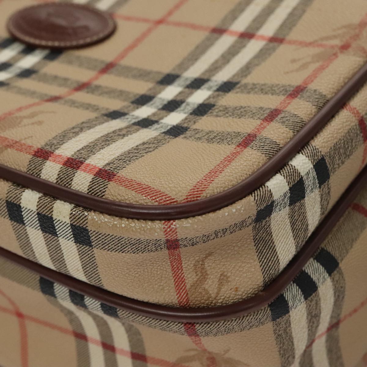 Burberry Nova Check, Beige, Canvas, shoulder