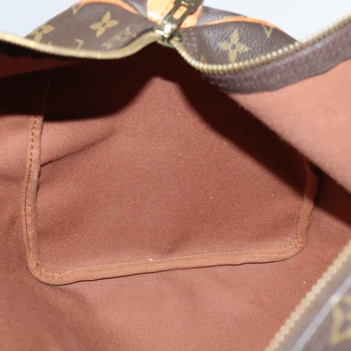 Louis Vuitton Keepall 45, Brown, Canvas, travel
