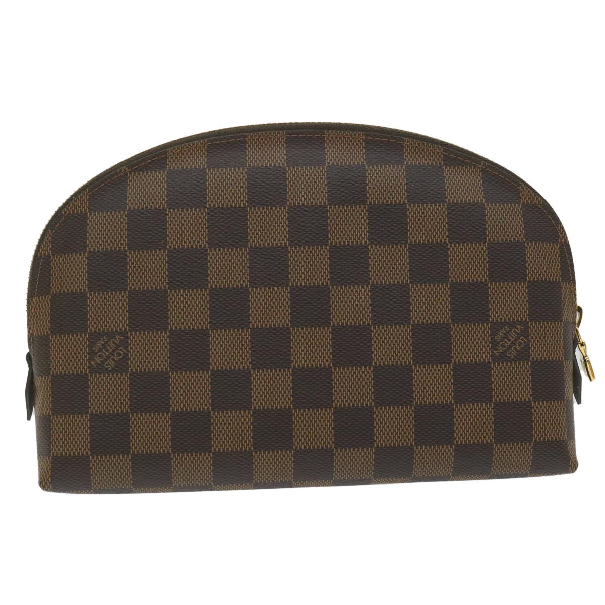 Louis Vuitton Cosmetic pouch, Brown, Canvas, clutch