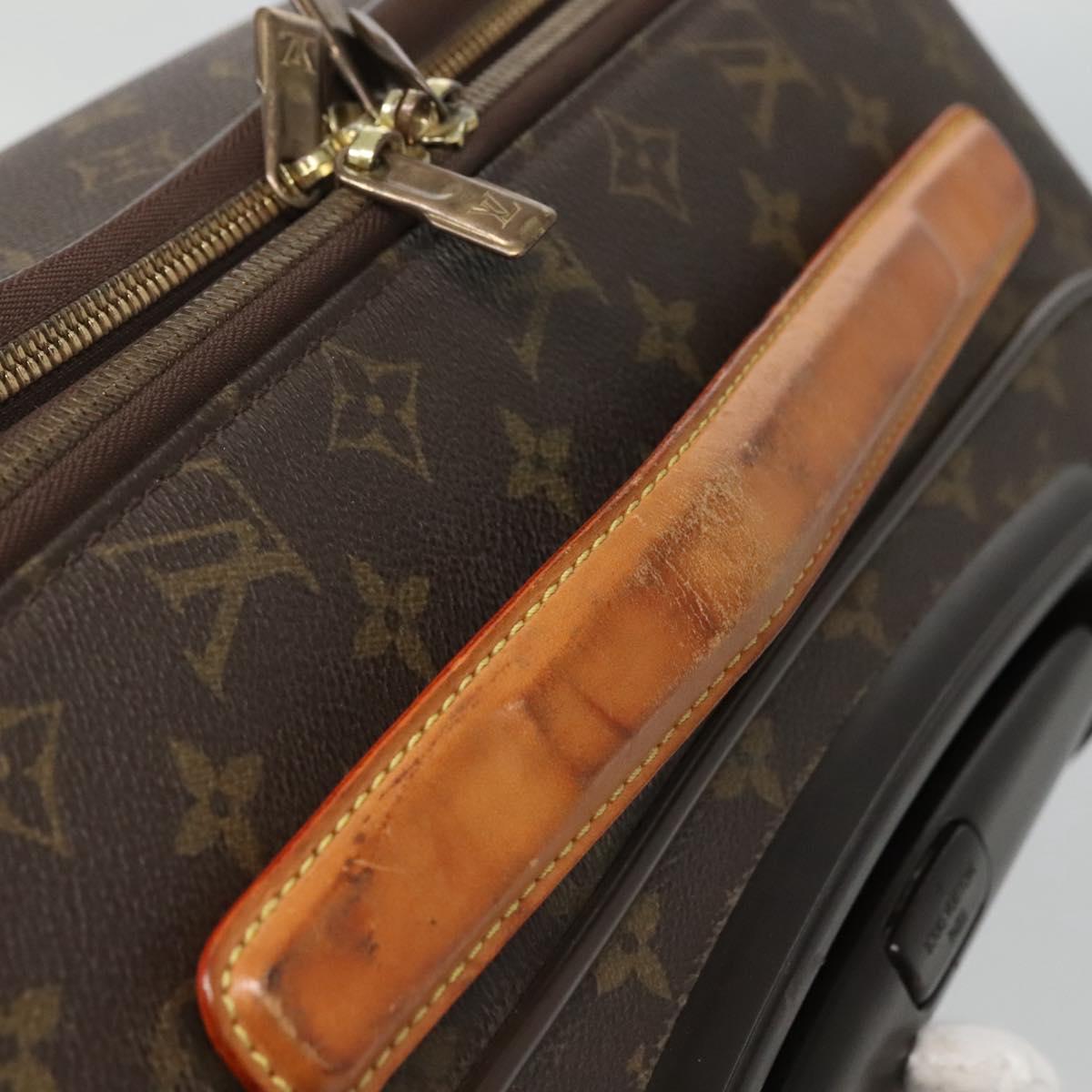 Louis Vuitton Pegase, Brown, Canvas, travel