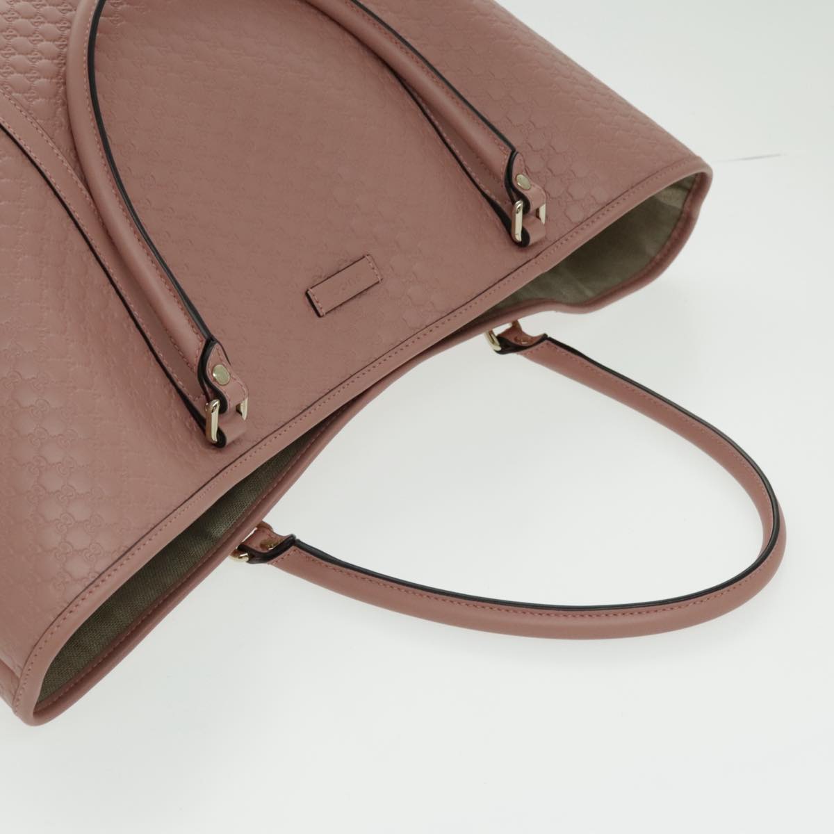 Gucci Micro guccissima, Pink, Leather, tote