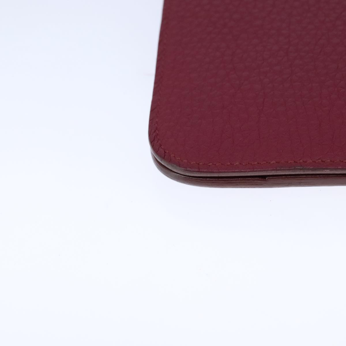 Hermès Dogon, Burgundy, Leather, wallet