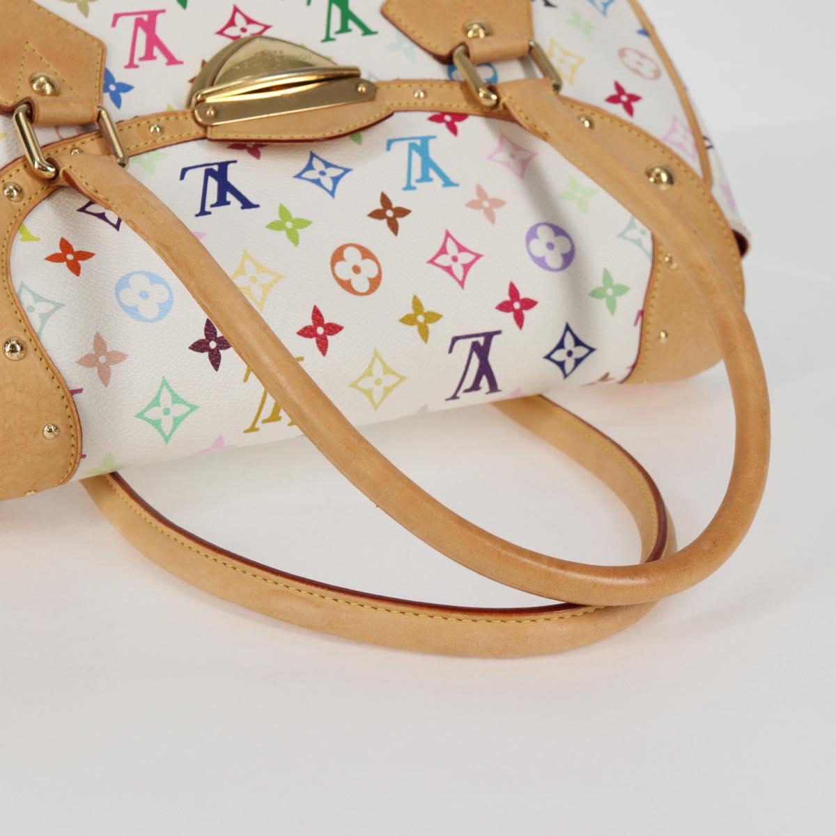 Louis Vuitton Beverly, White, Canvas, handbag