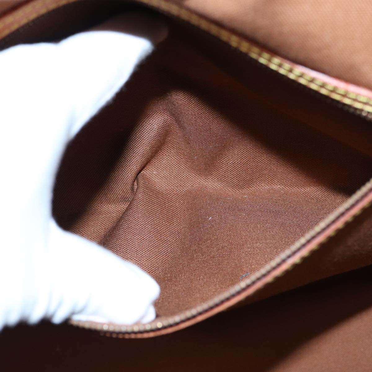 Louis Vuitton Beverly, Brown, Canvas, handbag