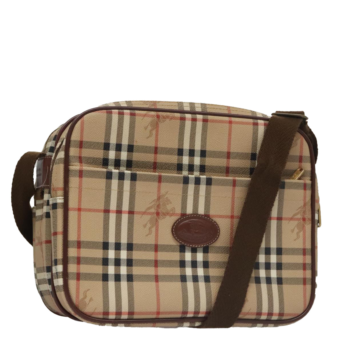 Burberry Nova Check, Beige, Canvas, shoulder