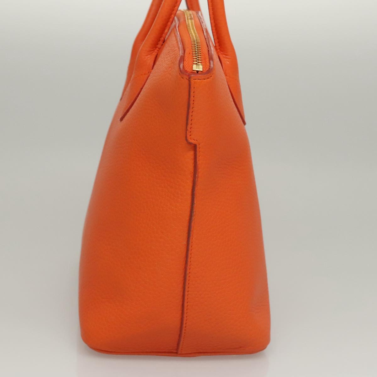 Louis Vuitton Lockit, Orange, Leather, handbag