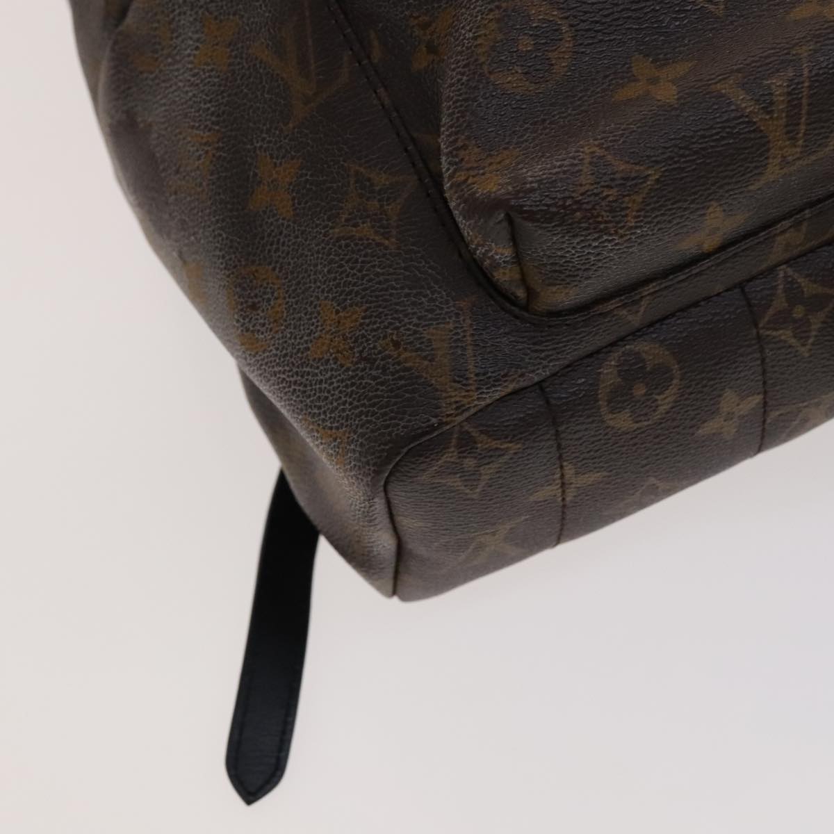 Louis Vuitton Palm Springs MM, Brown, Canvas, backpack