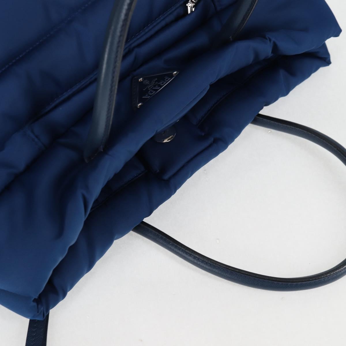 Prada Re-Nylon, Blue, NYLON, handbag
