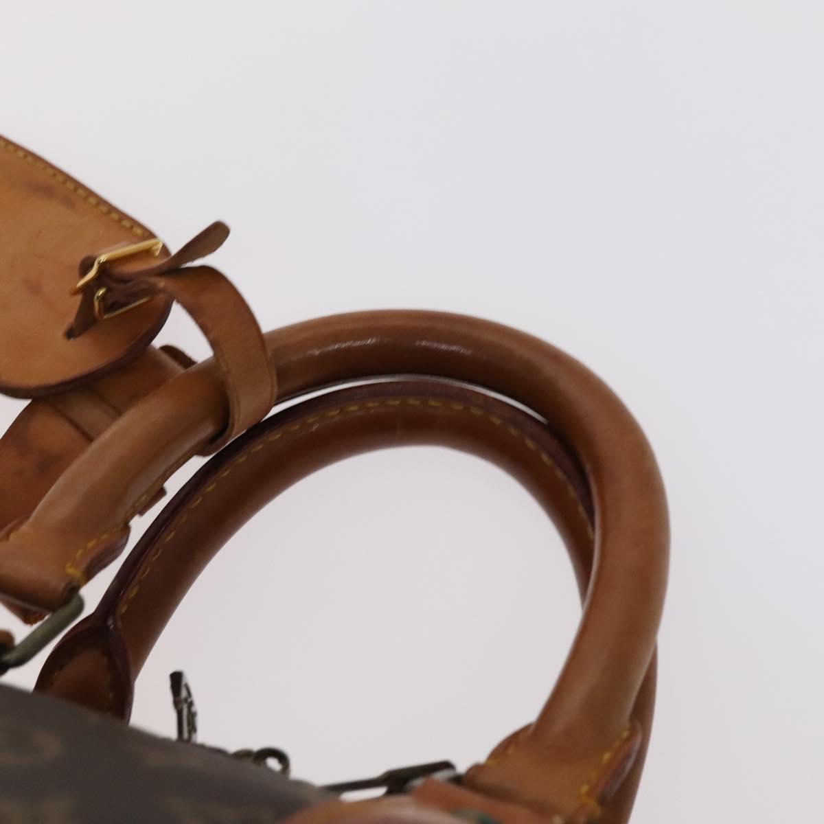 Louis Vuitton Keepall 45, Brown, Canvas, travel