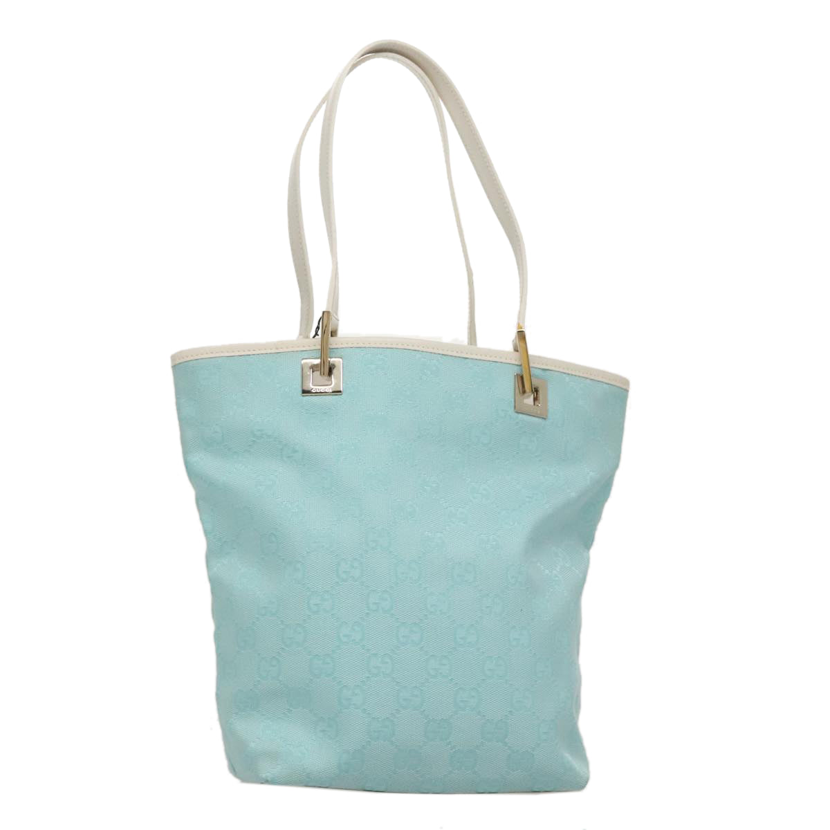 Gucci GG canvas, Blue, Canvas, tote
