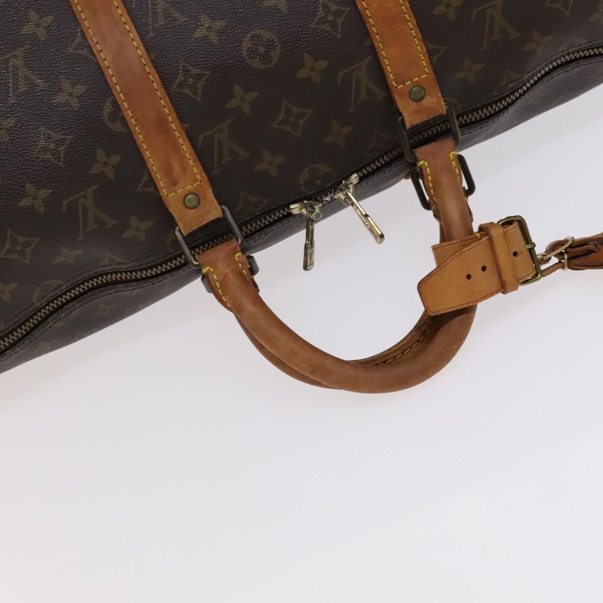 Louis Vuitton Keepall 50, Brown, Canvas, travel