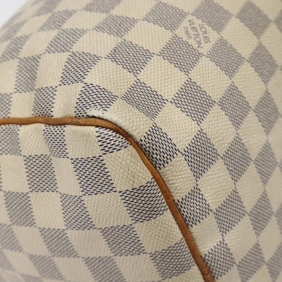 Louis Vuitton Speedy 30, White, Canvas, handbag
