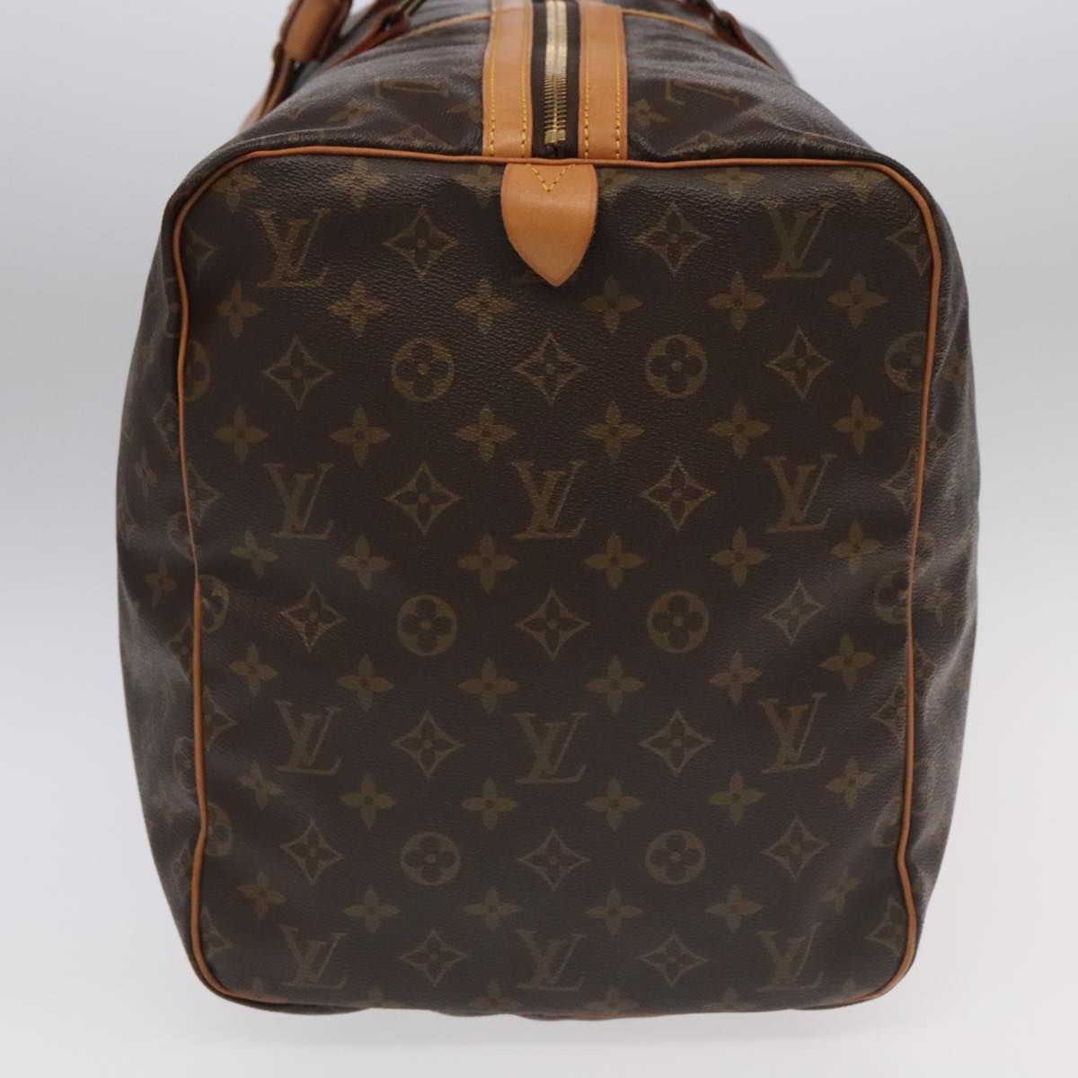 Louis Vuitton Sac Souple, Brown, Canvas, travel