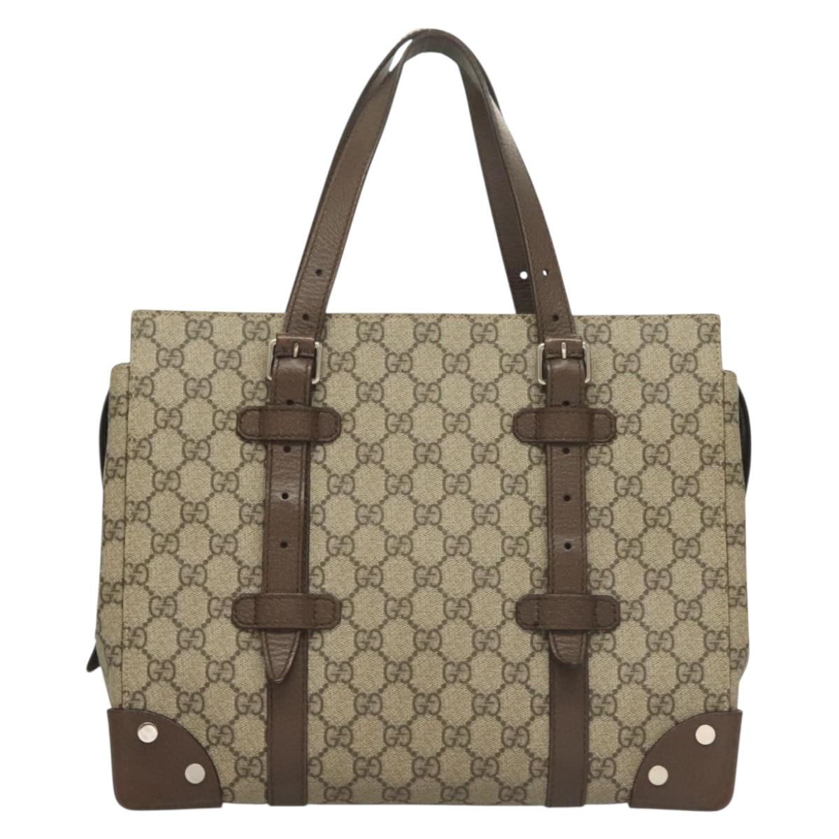 Gucci GG canvas, Beige, Canvas, handbag