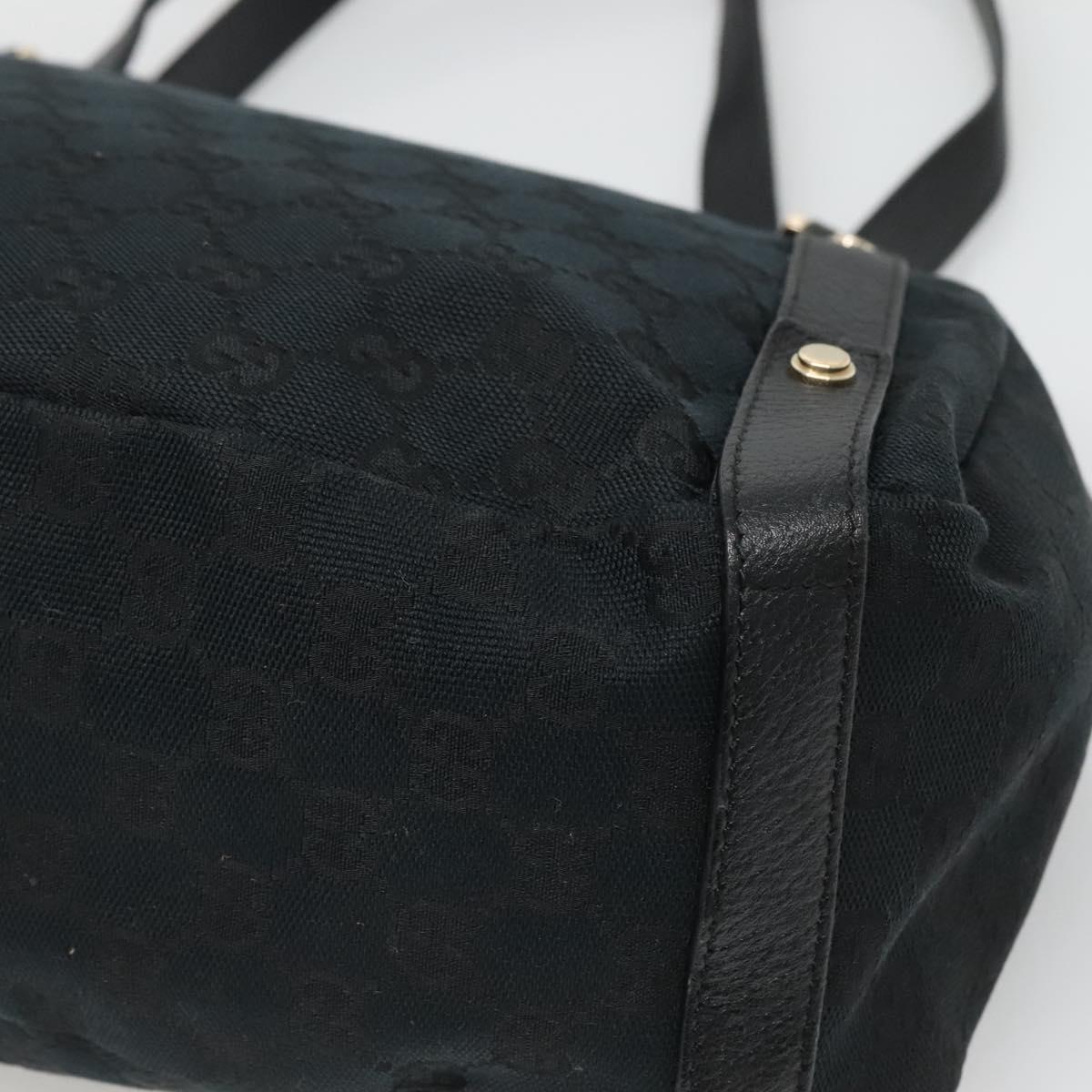 Gucci Abbey, Black, Canvas, tote