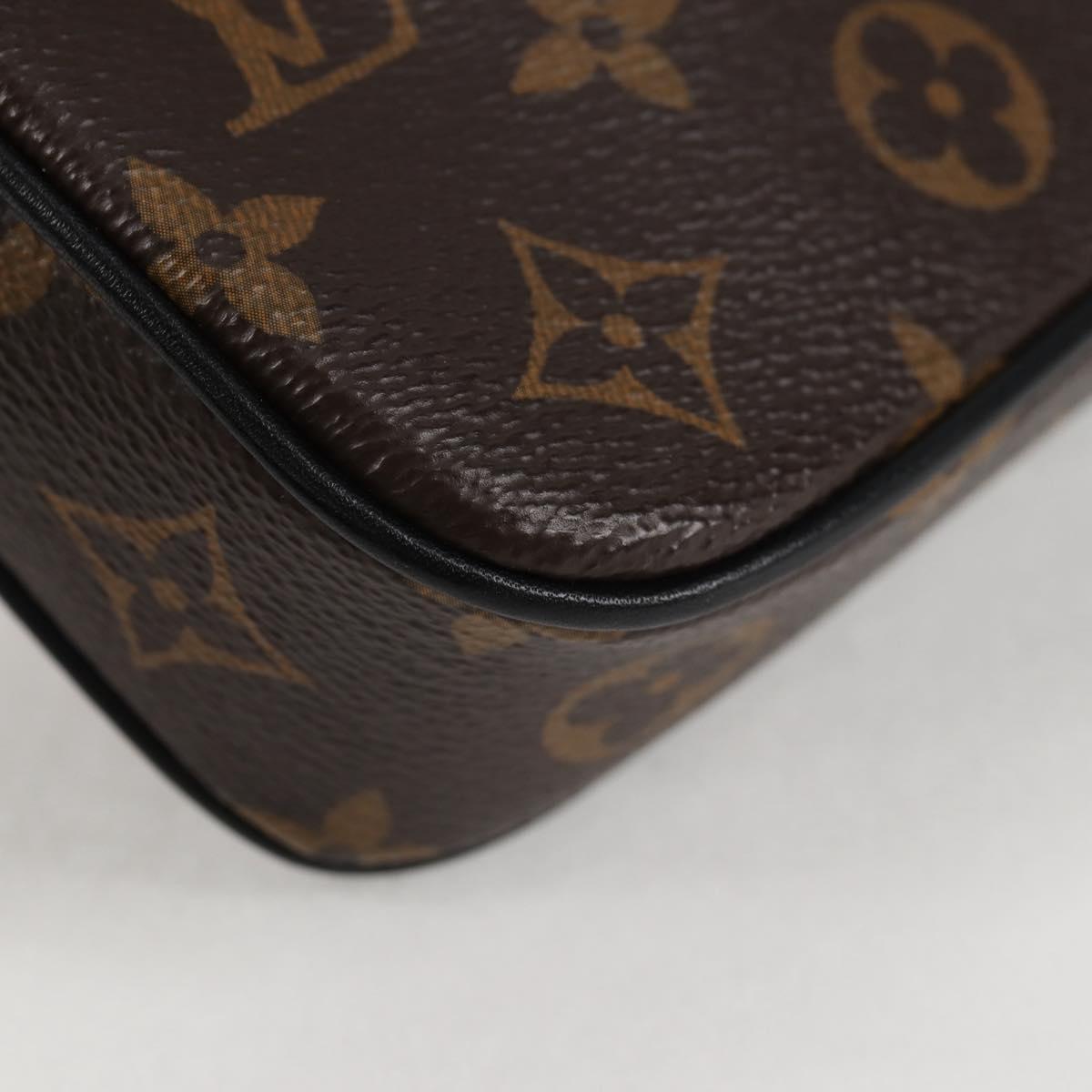 Louis Vuitton Volga, Brown, Canvas, clutch