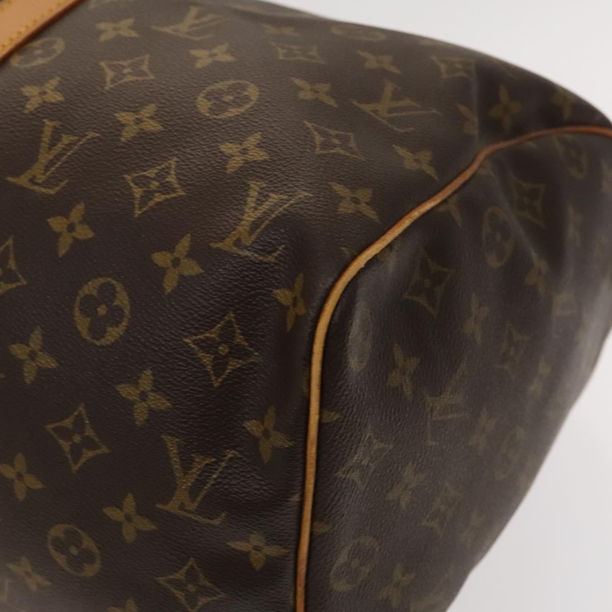 Louis Vuitton Keepall 45, Brown, Canvas, travel