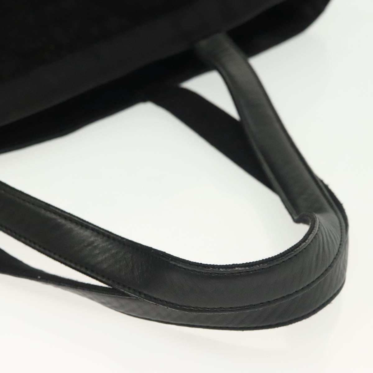 Chanel Logo CC, Black, Leather, tote