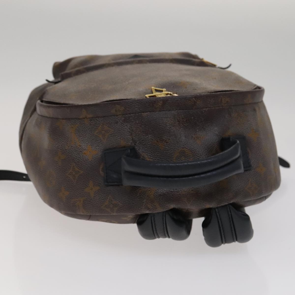 Louis Vuitton Palm Springs MM, Brown, Canvas, backpack